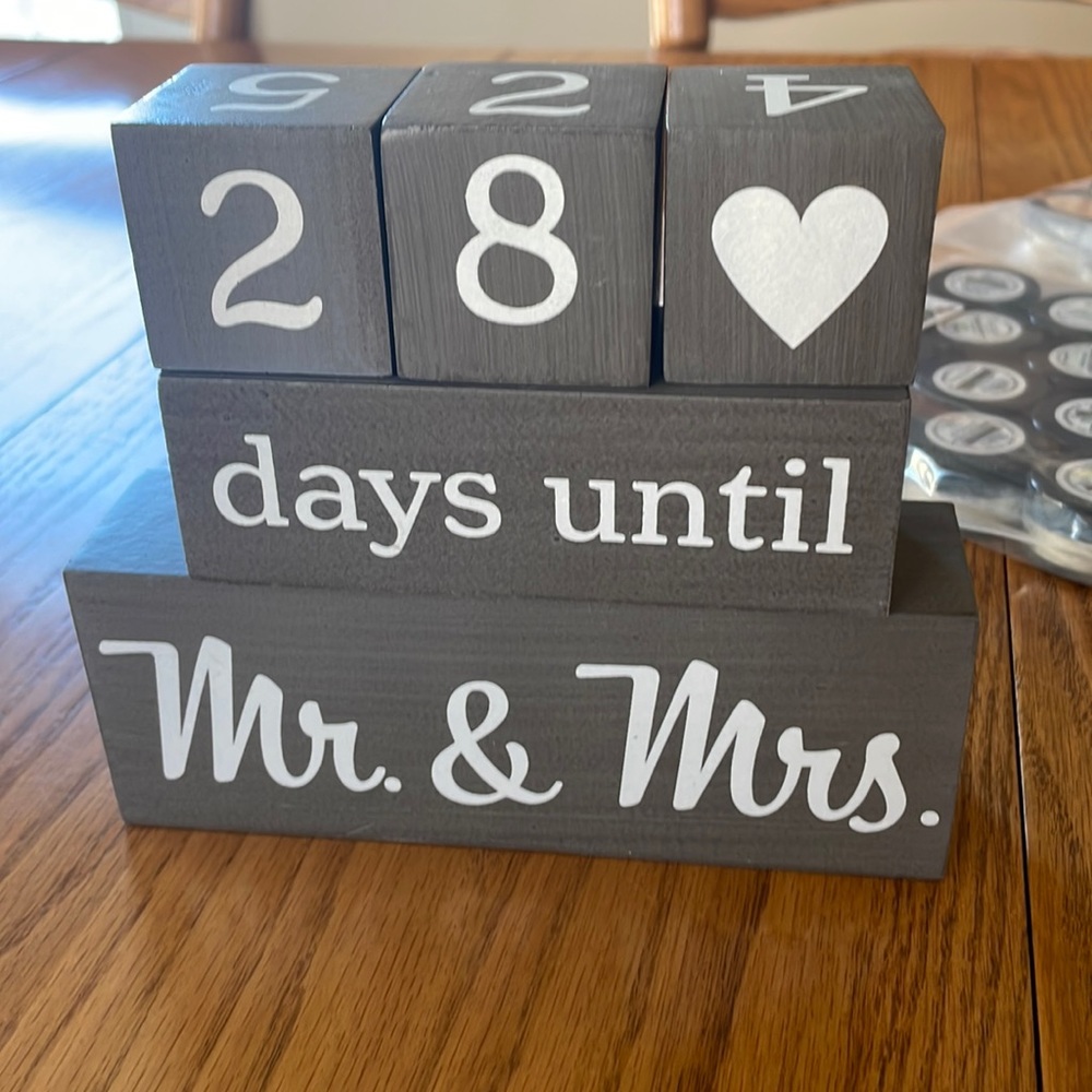 Wedding countdown